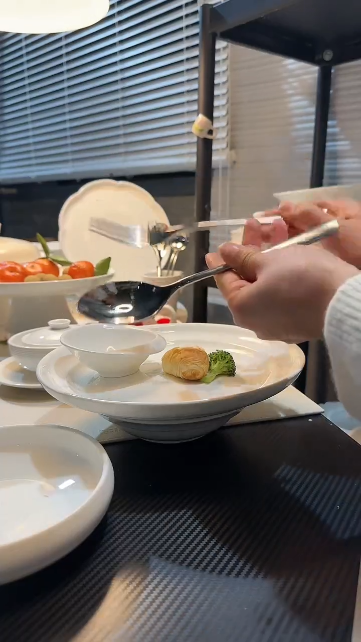 【闪购商品】其他不锈钢宽边勺子叉子