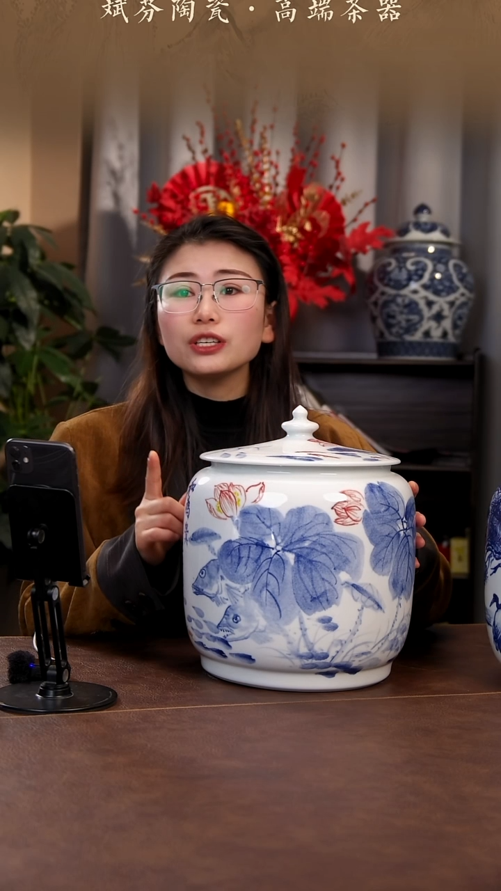 【闪购商品】青花瓷茶具斌芬陶瓷