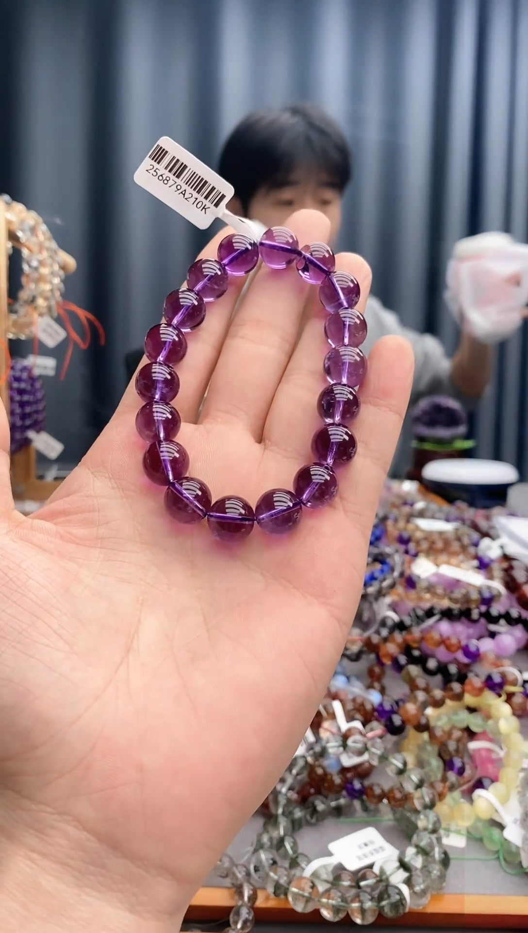 【闪购商品】水晶手链未镶嵌紫水