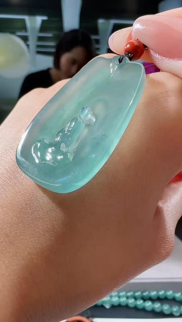 【闪购商品】翡翠吊坠(不含链)未镶嵌悟道