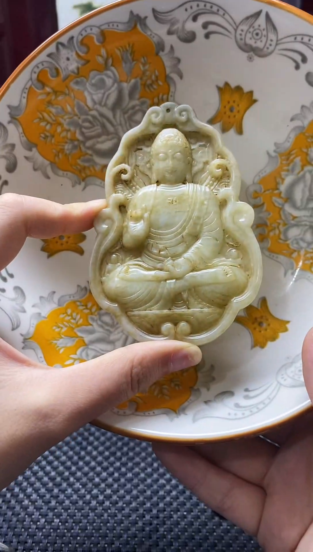 瓷片瓷片 瓷器 摆件 1个