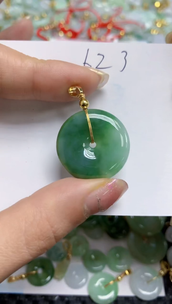 【闪购商品】翡翠颈饰合金   天然A货翡翠