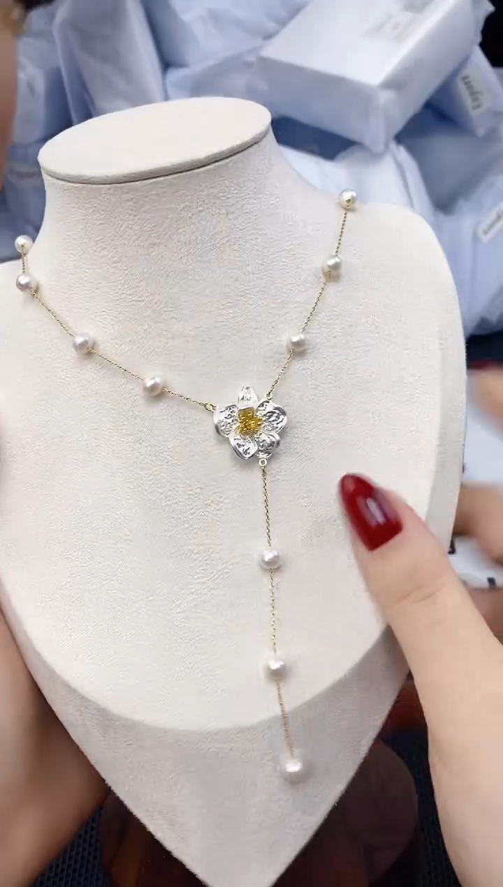 未镶嵌耳饰淡水珍珠XL1070