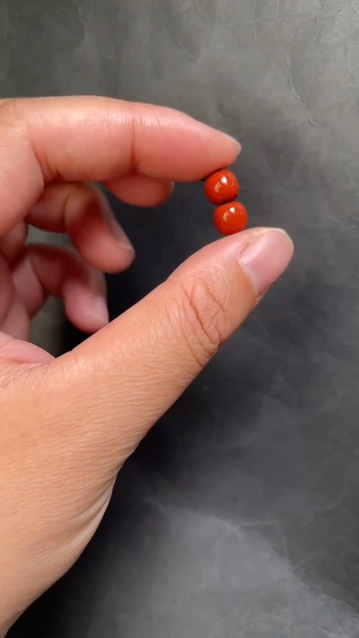 南红玛瑙23未镶嵌配饰--7*6