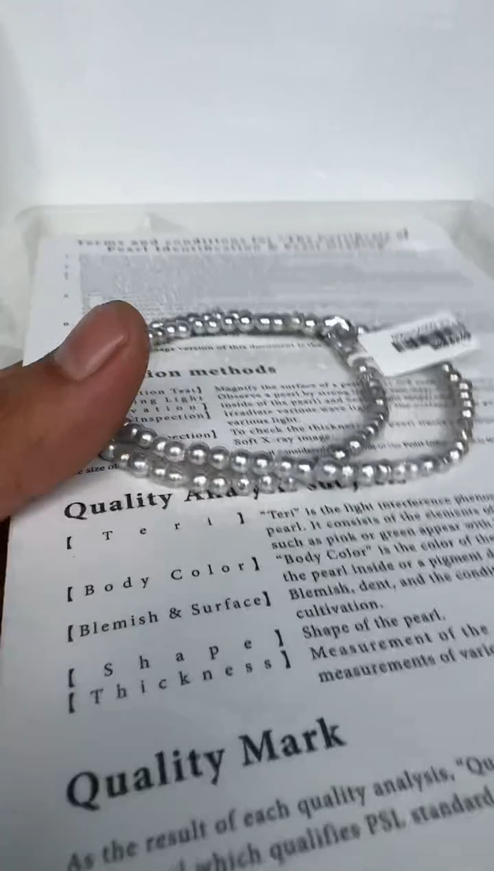 颈饰银S925镶嵌海水珍珠项链