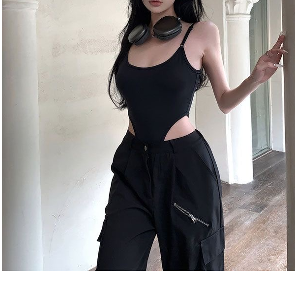  夏薄款背心女士无袖修身外穿百搭打底上衣