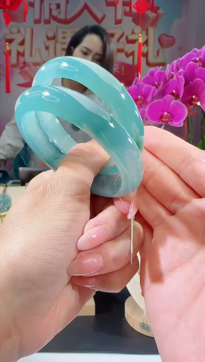 【闪购商品】翡翠手镯未镶嵌圈口可选多样性发一