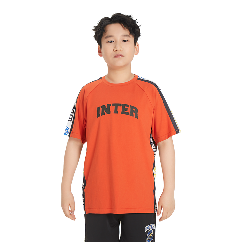 FCIM/国际米兰足球俱乐部夏季休闲圆领运动T恤透气百搭时尚舒适