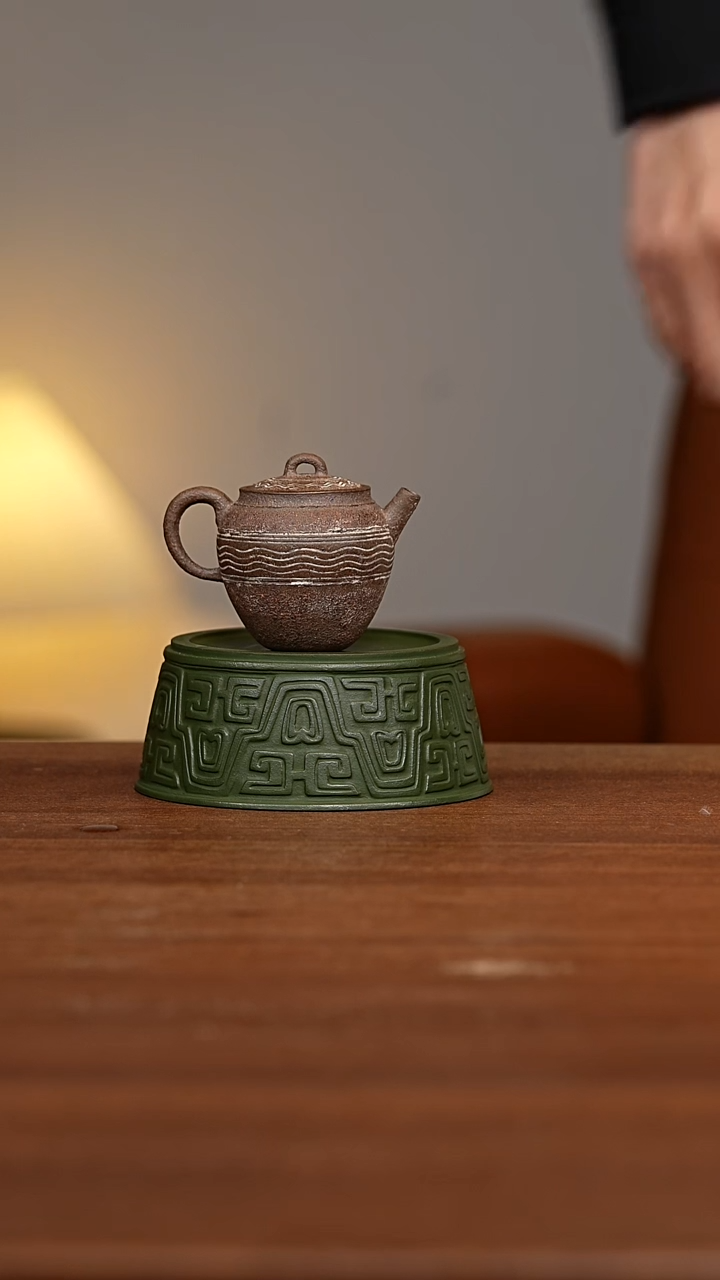 茶壶紫砂陶罐二式