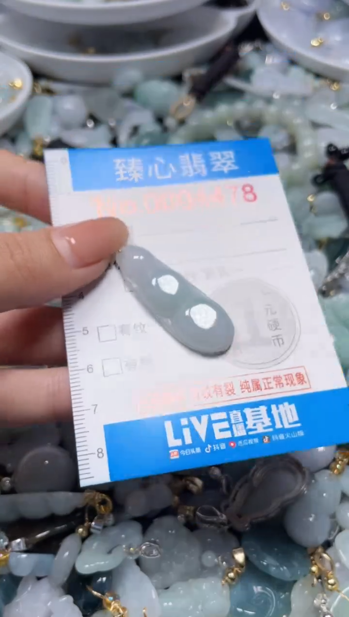 颈饰未镶嵌翡翠4478