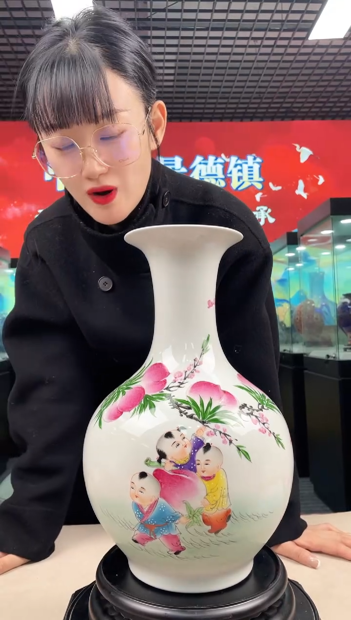 摆件瓷景德镇陶瓷007