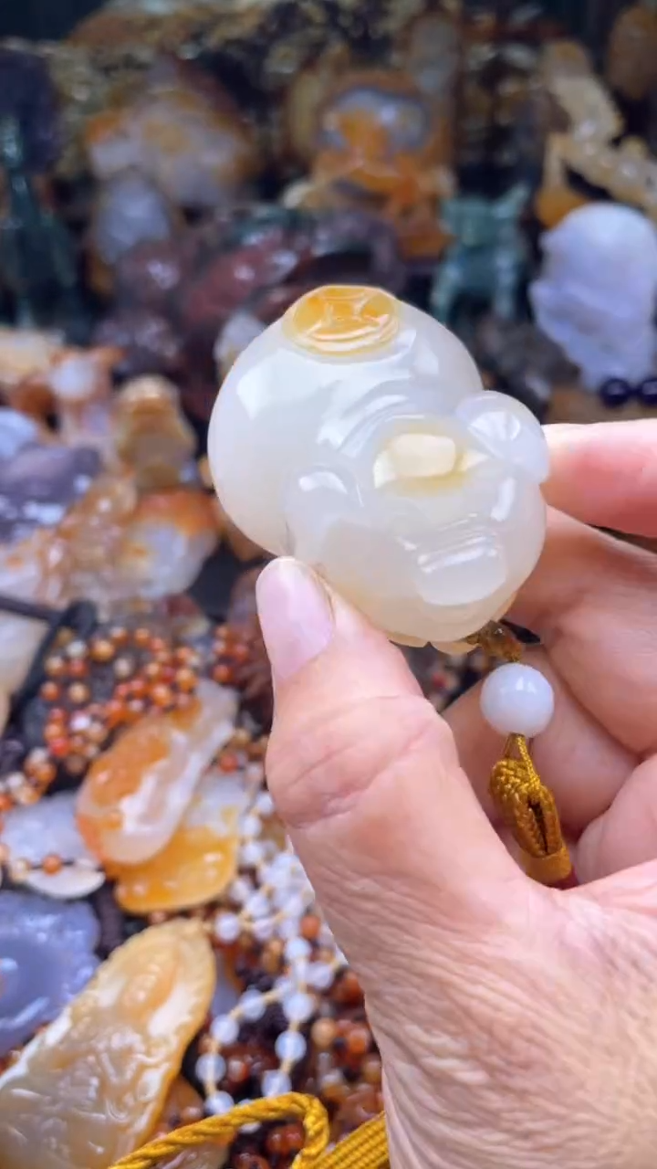 【闪购商品】玛瑙/玉髓颈饰未镶嵌AA