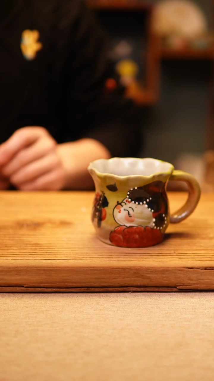 【闪购商品】@@陶园瓷舍@@纯手工手绘@高温釉下彩