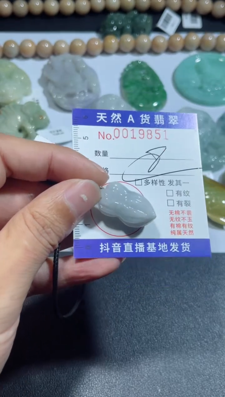 【闪购商品】翡翠颈饰未镶嵌00019851