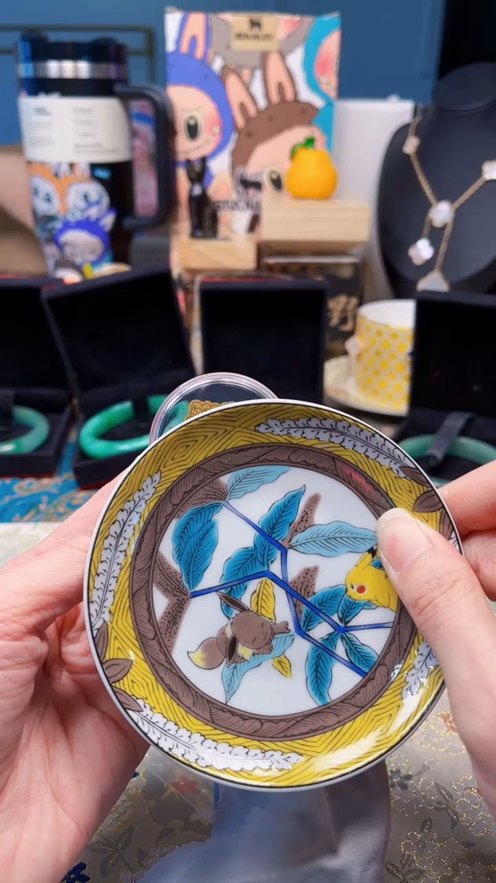 瓷片陶茶666文玩周边多人