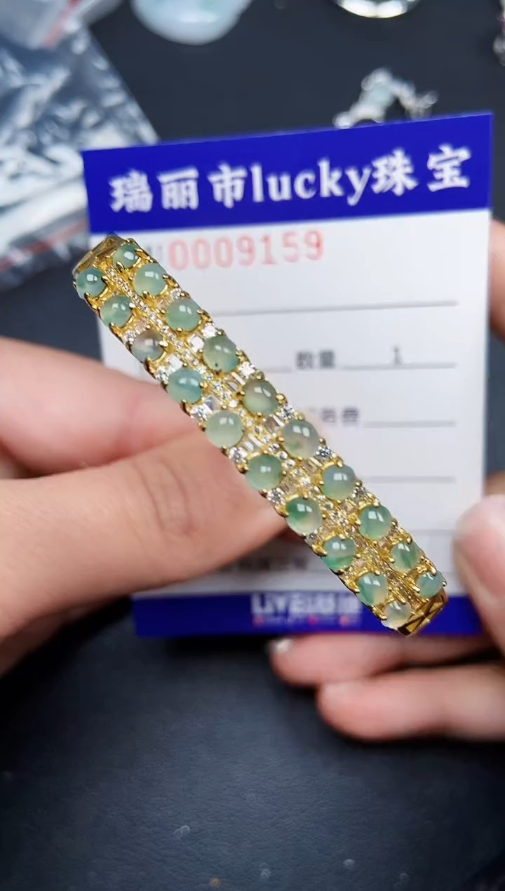 【闪购商品】翡翠颈饰银S925镶嵌9159