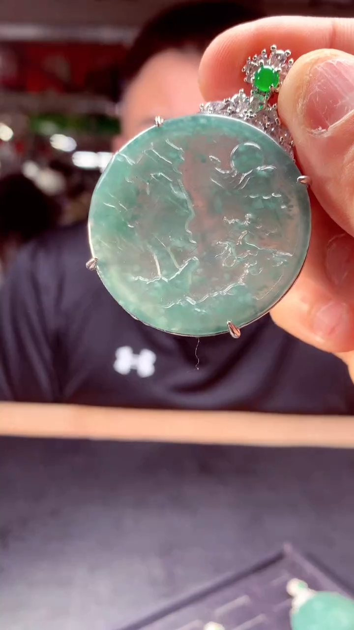 【闪购商品】定制翡翠未镶嵌W多样性发货拍一发一