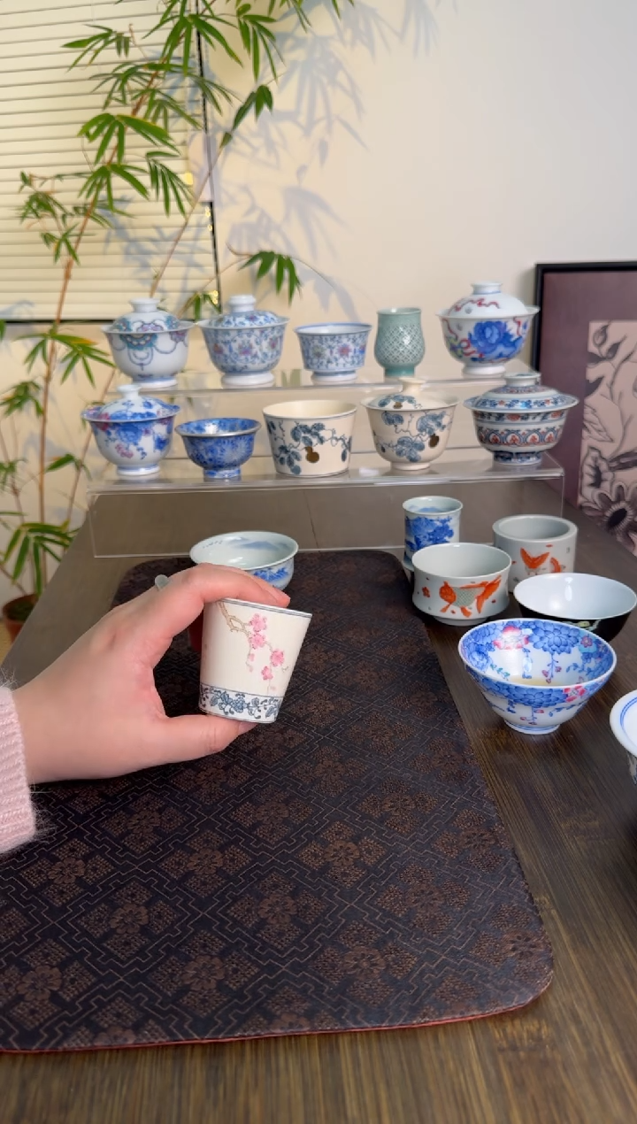 【闪购商品】景德镇手绘茶杯茶杯