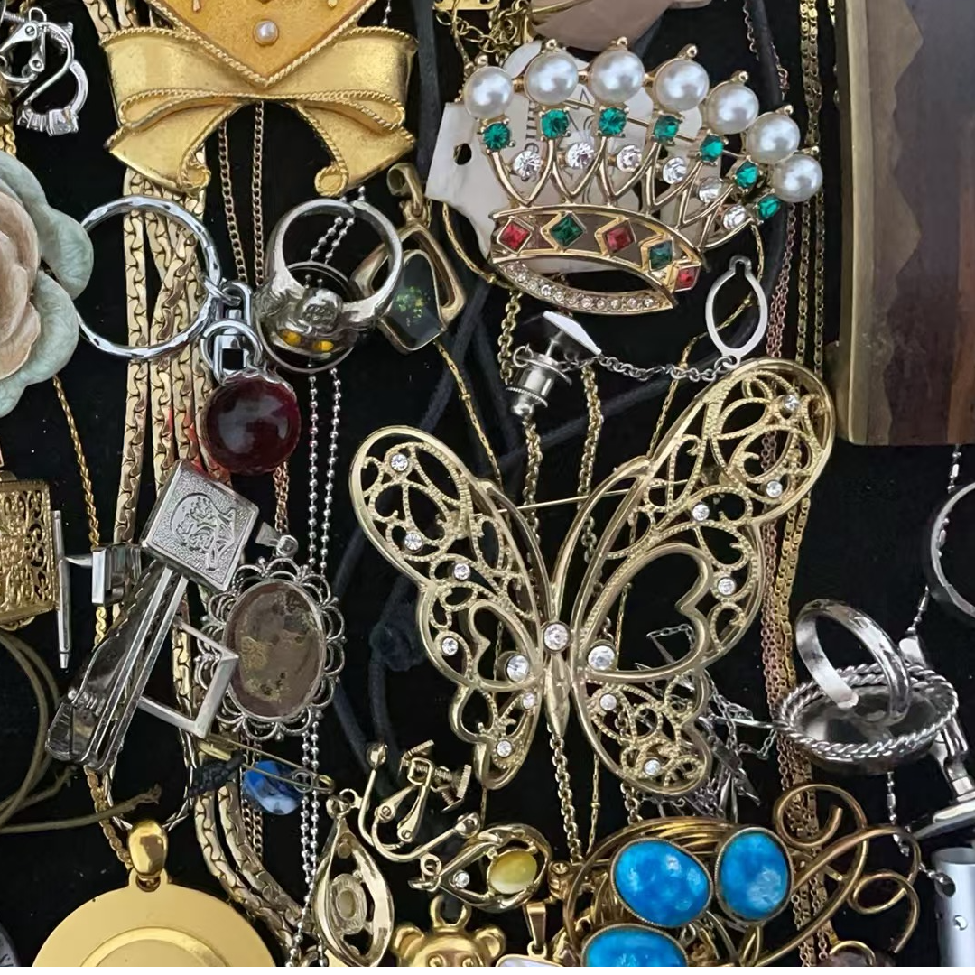 合金树脂项链 合金项链中古项链手工气质时尚精致精美民族风超仙