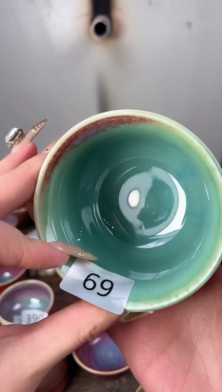 【闪购商品】摆件钧瓷手工茶器窑变