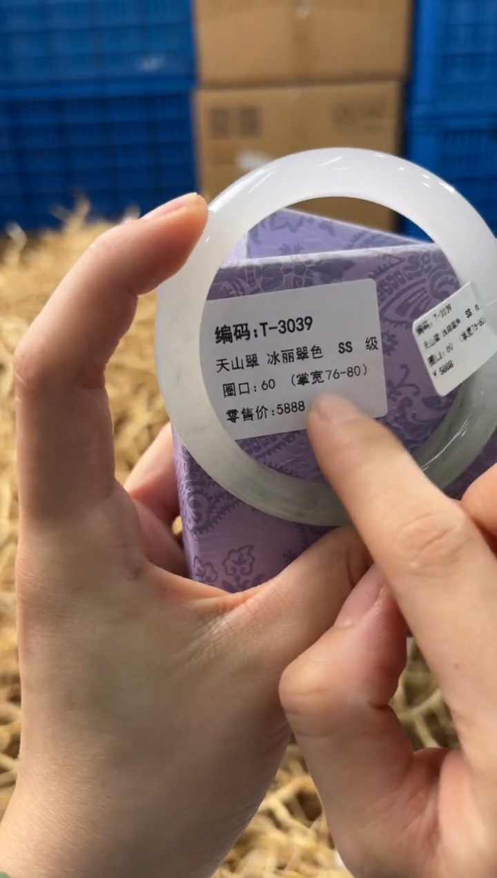 未镶嵌手镯石英质玉T-3039
