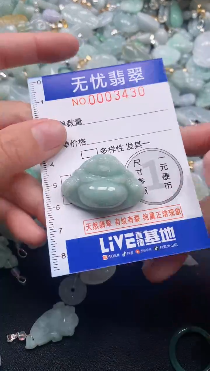 颈饰未镶嵌翡翠3430