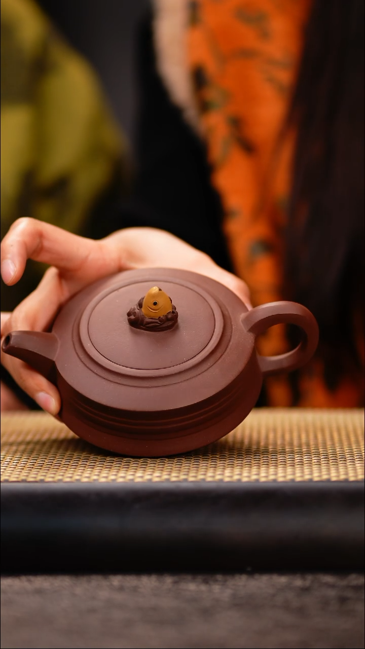 LJ74老紫泥 鱼跃