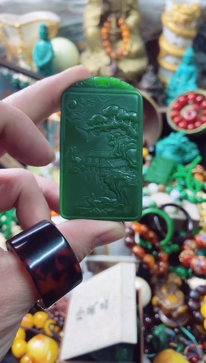 【闪购商品】和田玉（碧玉）主播推荐主播推荐未镶嵌