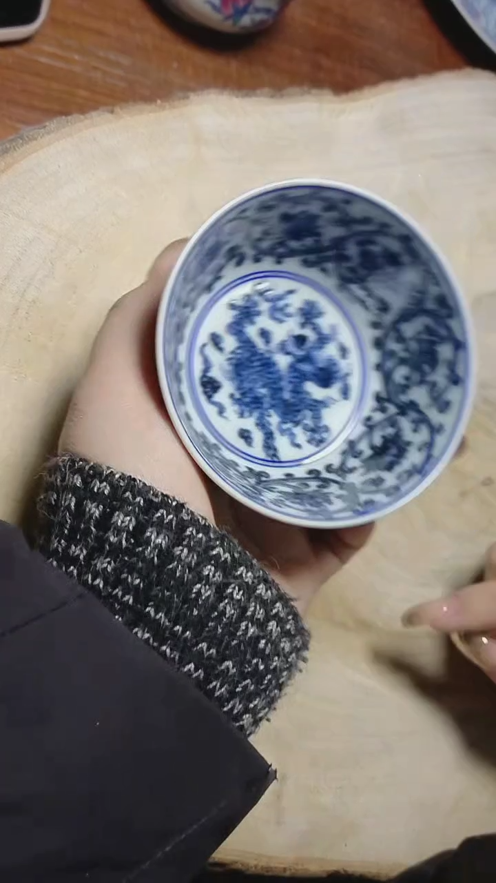 【闪购商品】微瑕景德镇手工手绘杯