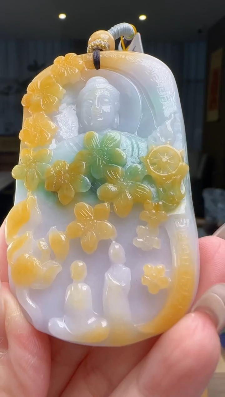 【闪购商品】翡翠颈饰未镶嵌YJ@@960Q3J15868