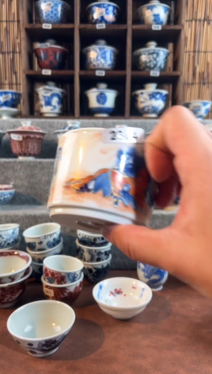 2384天禄言瓷全手绘茶器