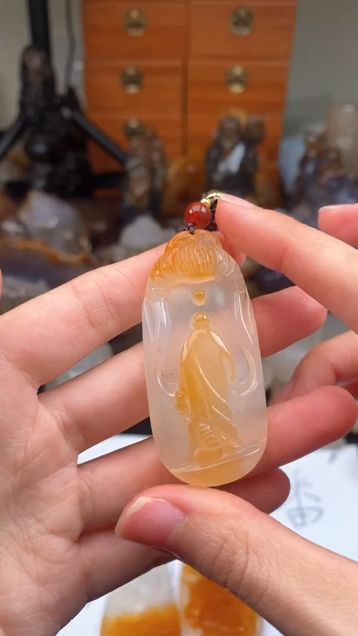 【闪购商品】玛瑙/玉髓颈饰未镶嵌AA