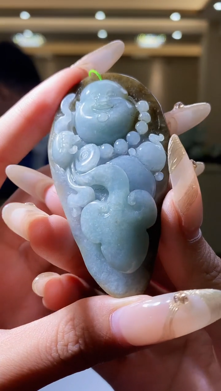 【闪购商品】翡翠颈饰未镶嵌M-@@LFZC0112031