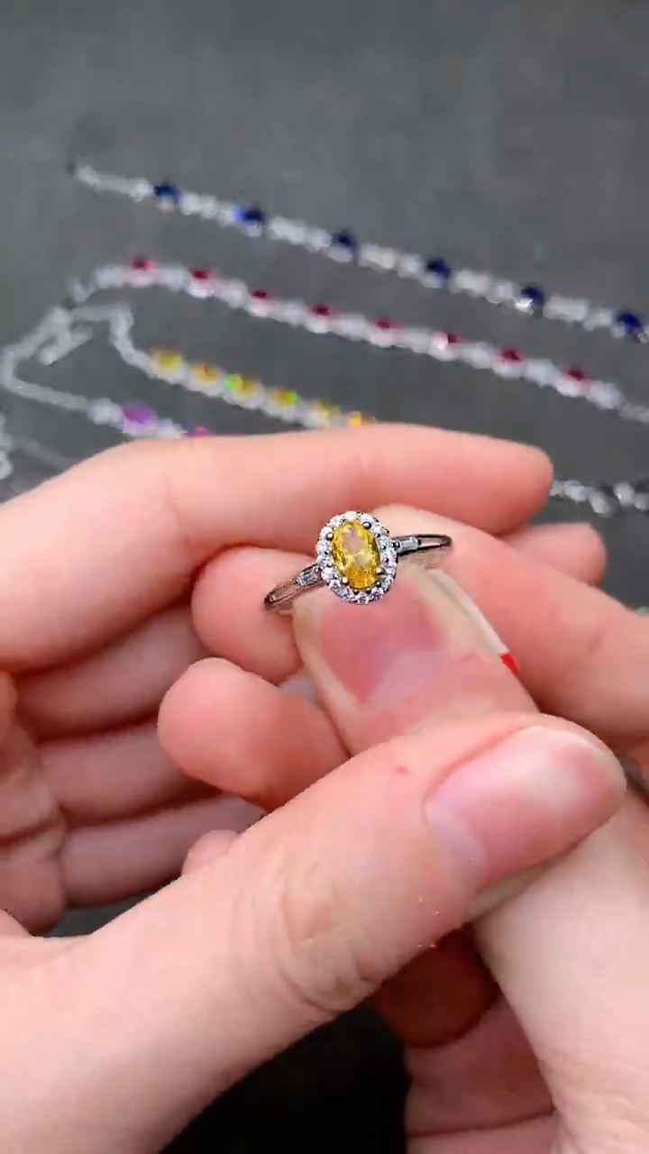 【闪购商品】蓝宝石戒指银S925镶嵌...........