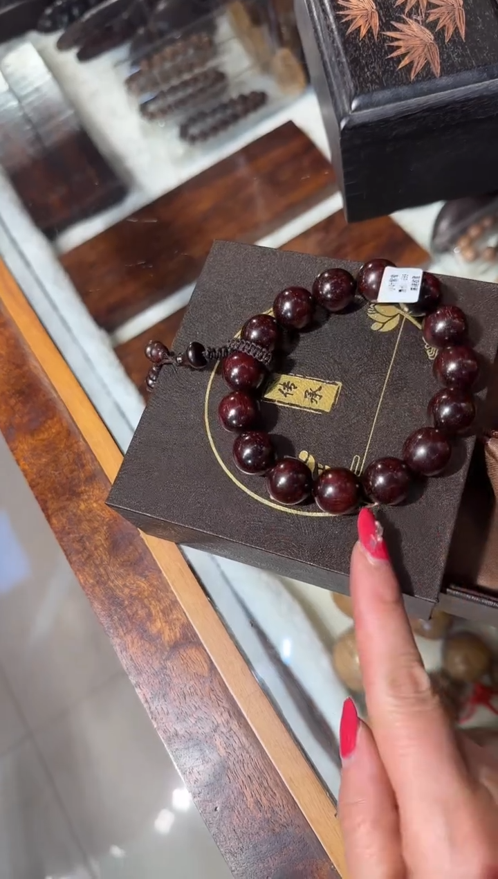 【闪购商品】木木艺紫檀手串98.88888