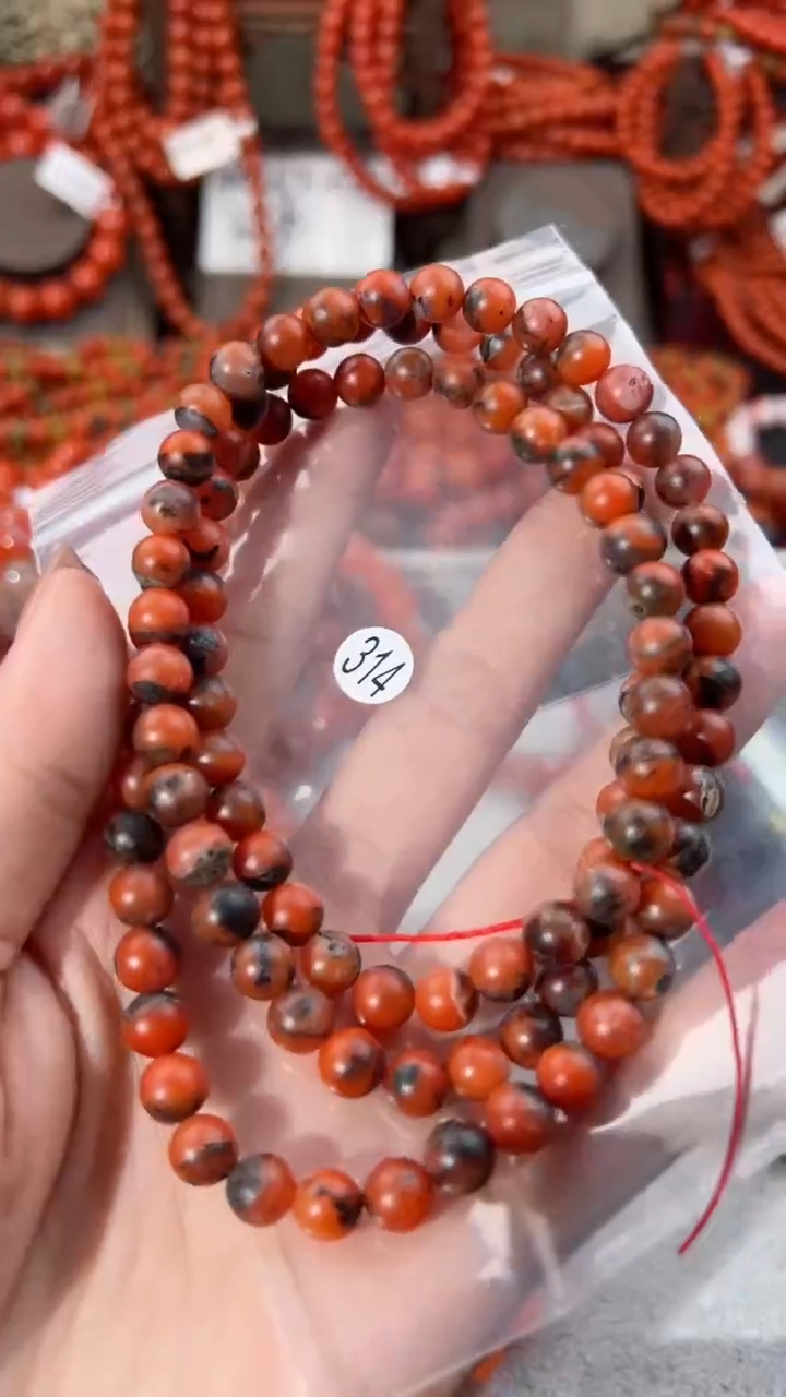 【闪购商品】南红玛瑙手串未镶嵌7