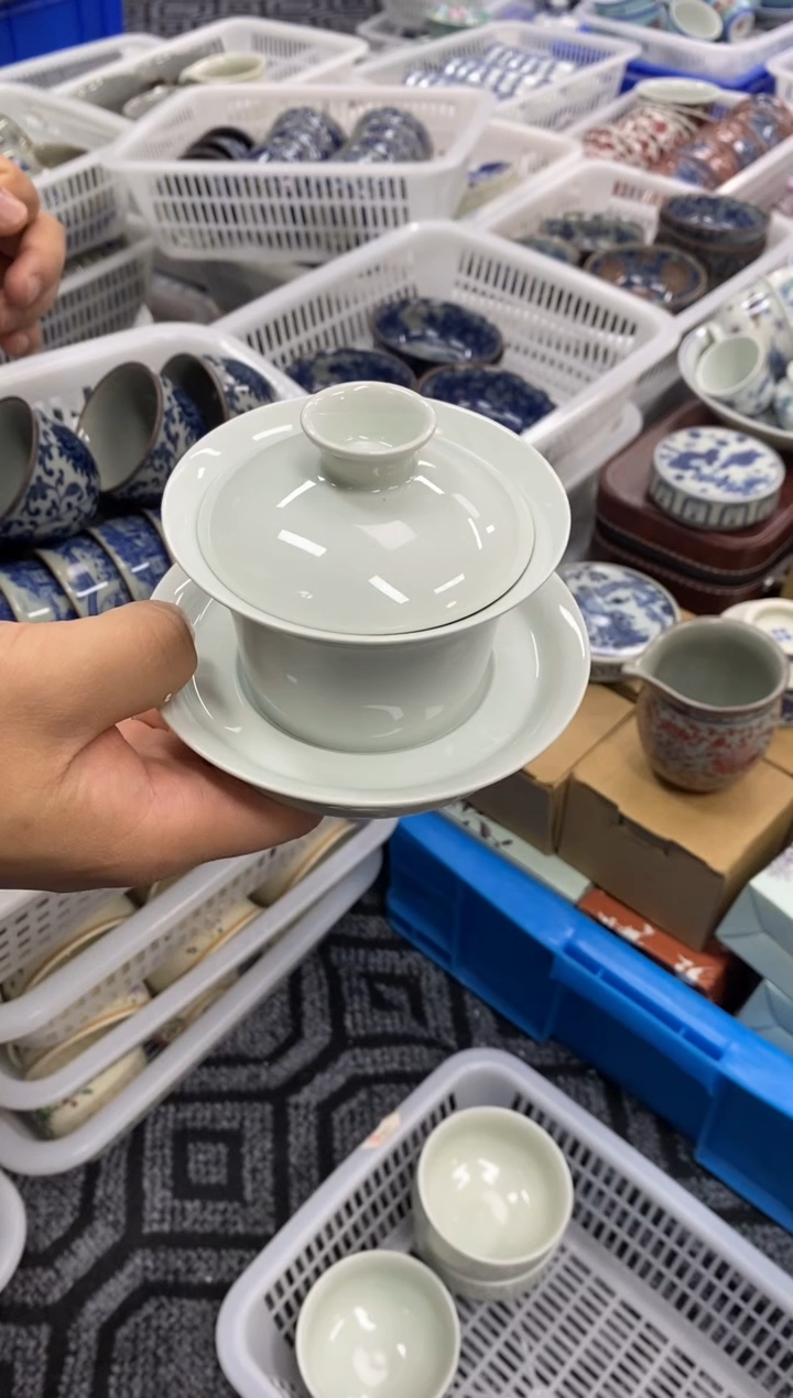 陶瓷景德陶瓷茶具容量约150