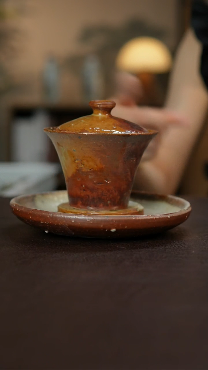 杯景德柴烧手作多人瑕疵