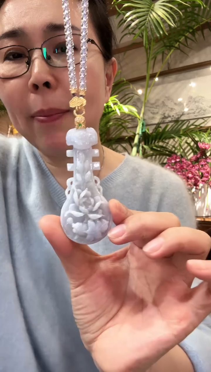 【闪购商品】翡翠颈饰未镶嵌国风