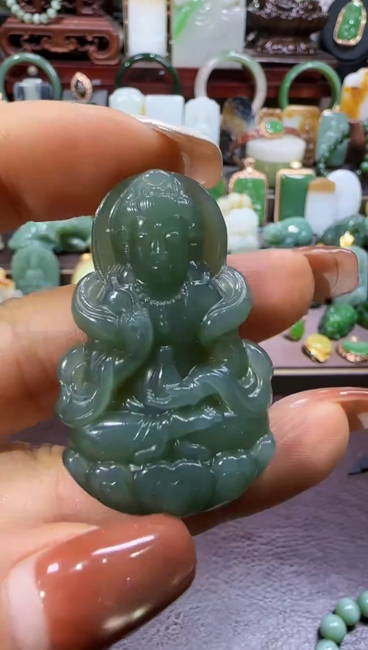 未镶嵌和田玉挂件【宏1230】38