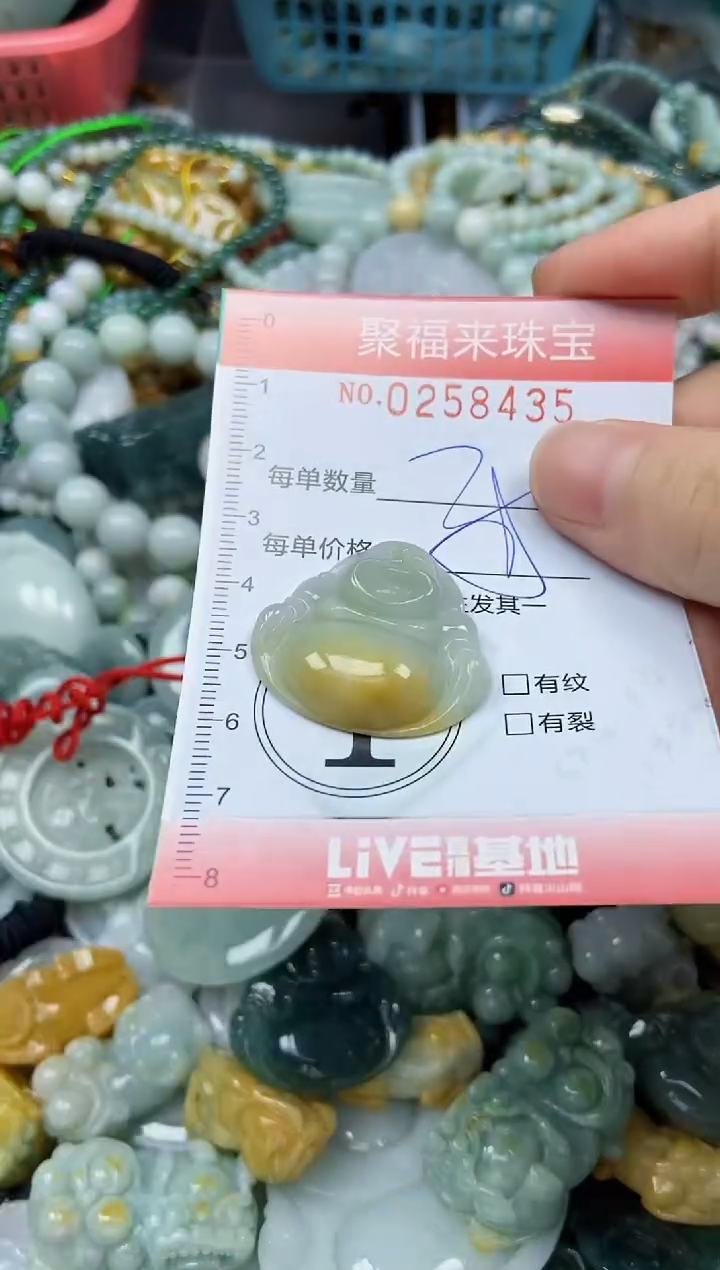 未镶嵌挂件翡翠闪购0258435