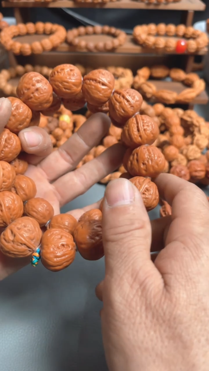 【闪购商品】文玩核桃吊坠文玩手串