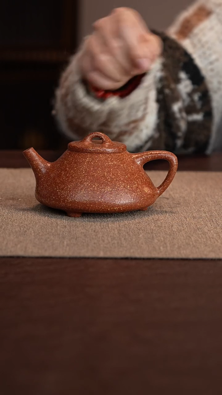 【闪购商品】紫砂茶壶桂花砂子冶石瓢