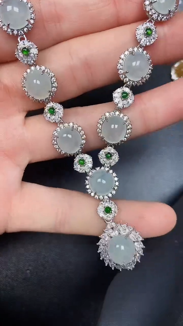 银S925镶嵌戒指翡翠2640