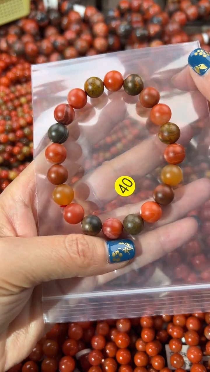 未镶嵌手串南红玛瑙1