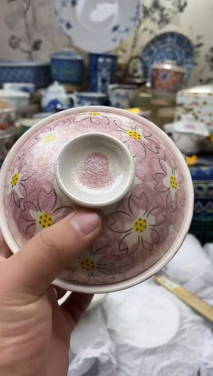 【闪购商品】光峰樱花盖碗一单一拍不压单感谢支持