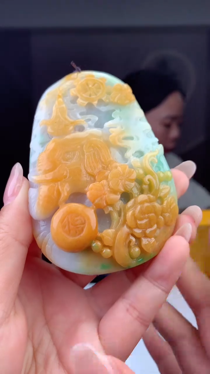 【闪购商品】定制翡翠未镶嵌天然A货翡翠（拍一发一)