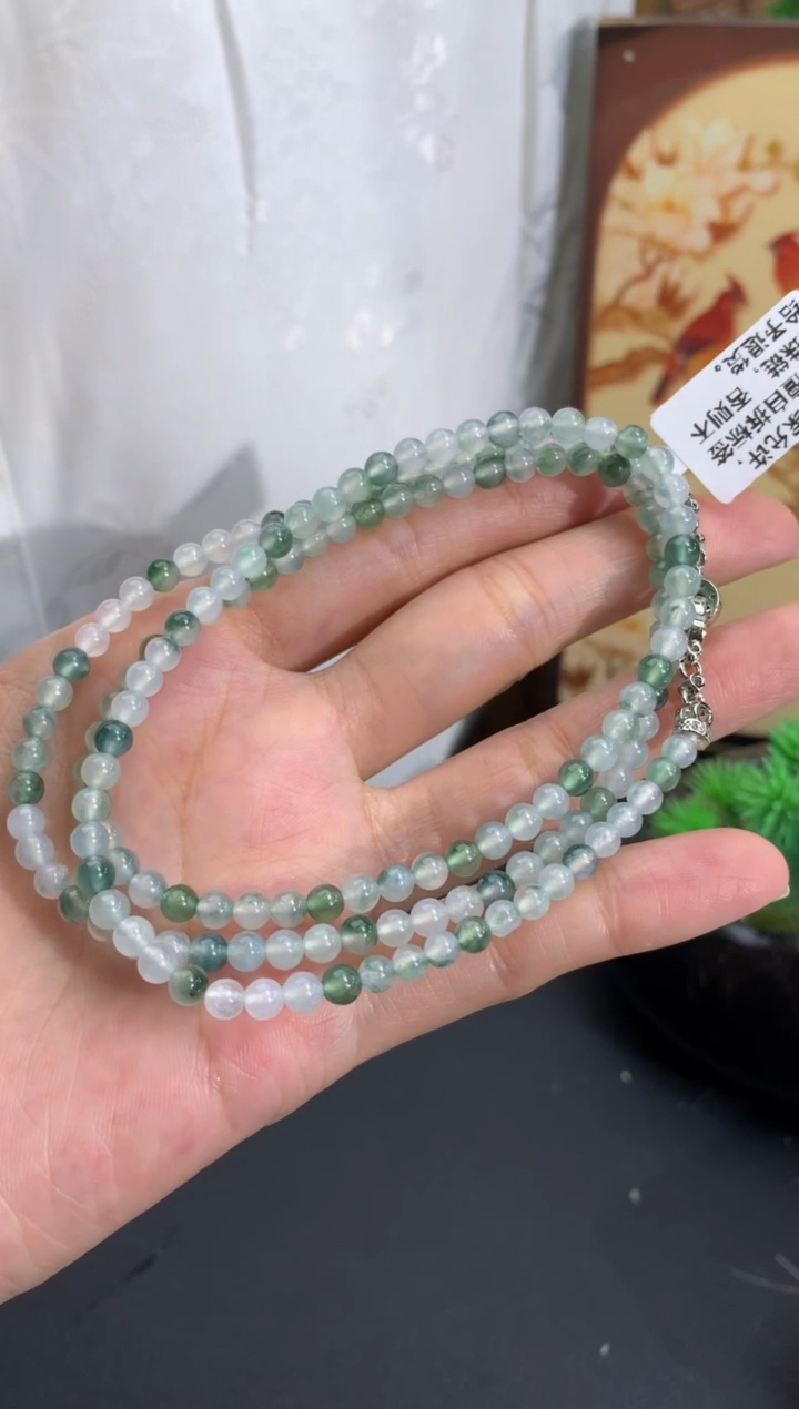 未镶嵌手链翡翠卡4.3mm
