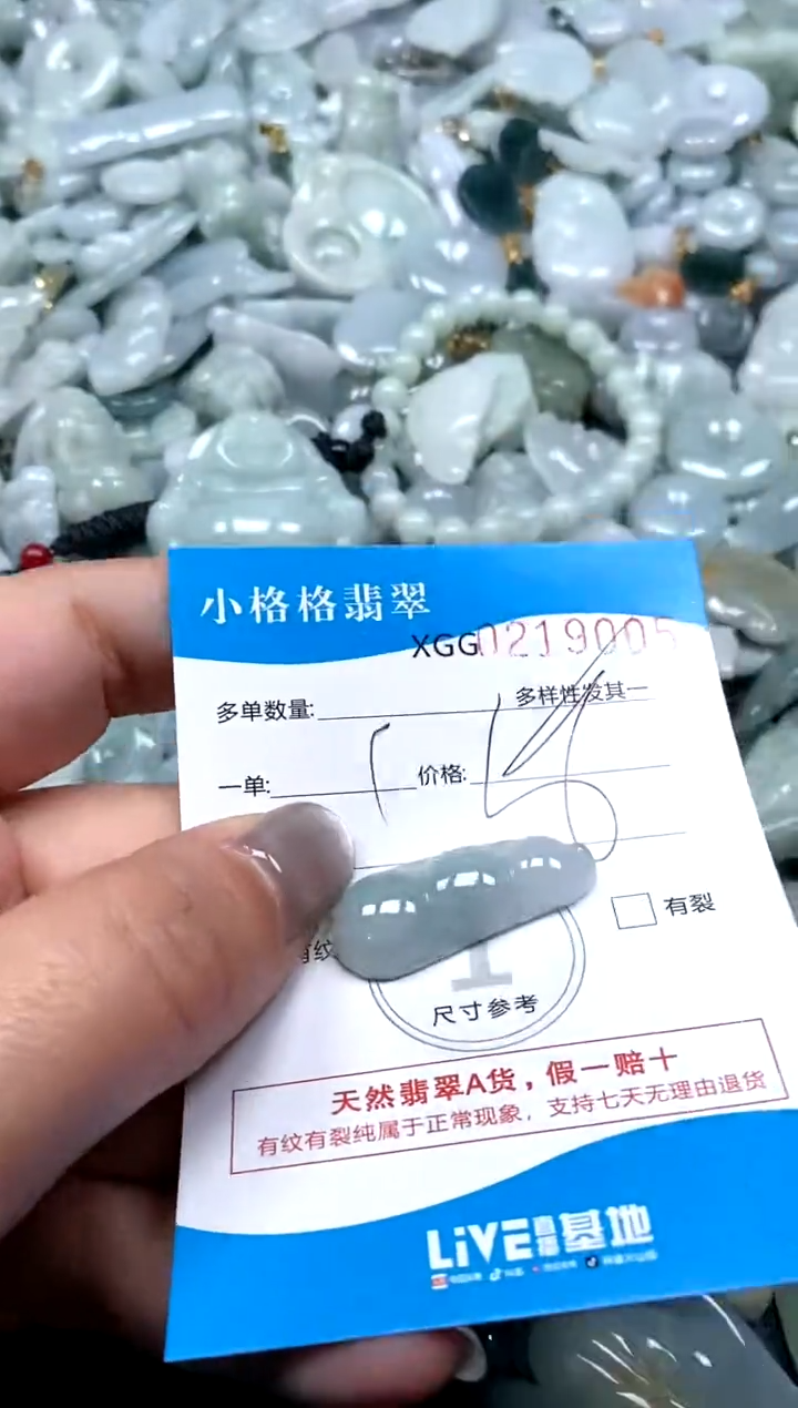 翡翠未镶嵌颈饰闪购商品0219005