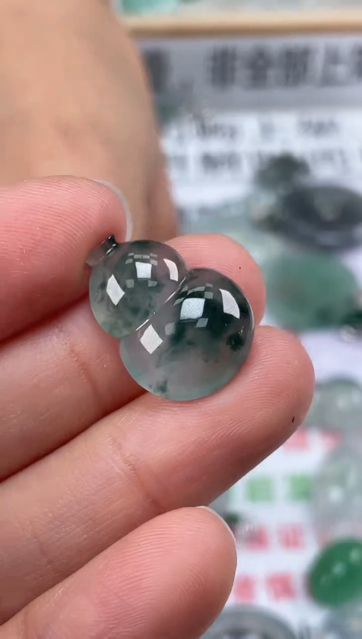 【闪购商品】翡翠颈饰未镶嵌翡翠挂件葫芦